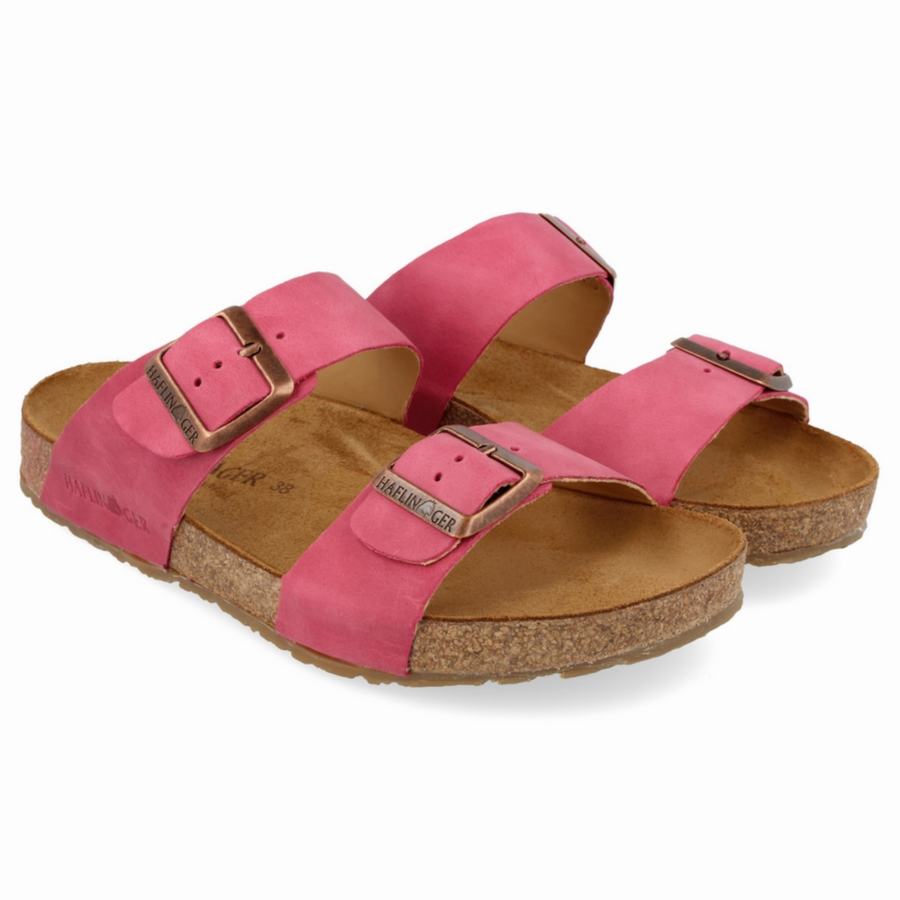 Haflinger Andrea Sandaler Dame Rosa Rød | WEU3495QX