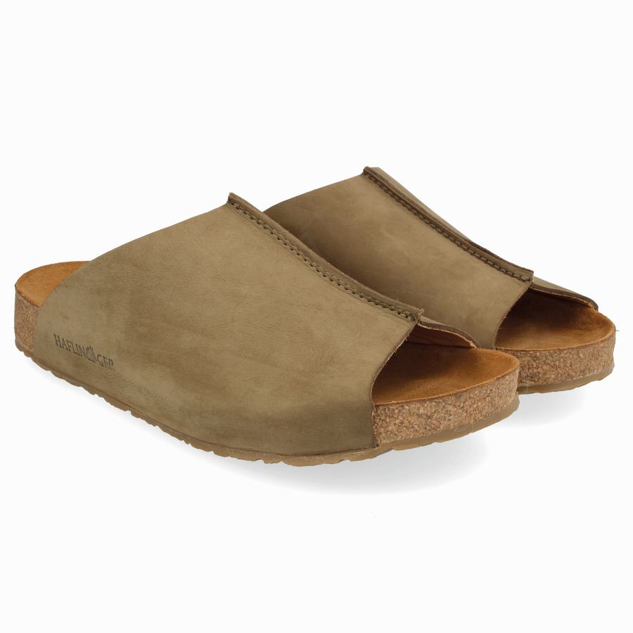 Haflinger Fortuna Sandaler Dame Sjokolade | WYX7553WD