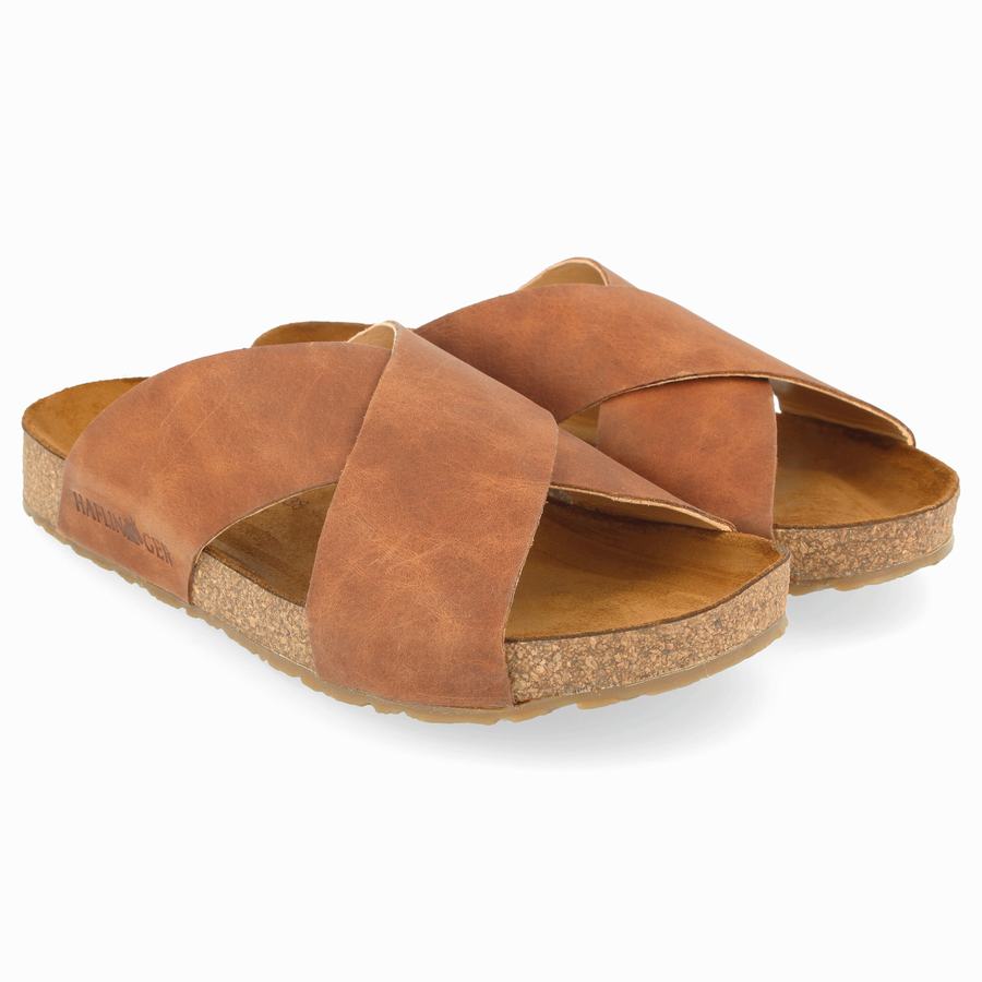 Haflinger Mio Sandaler Dame Oransje | JCS4474ZL