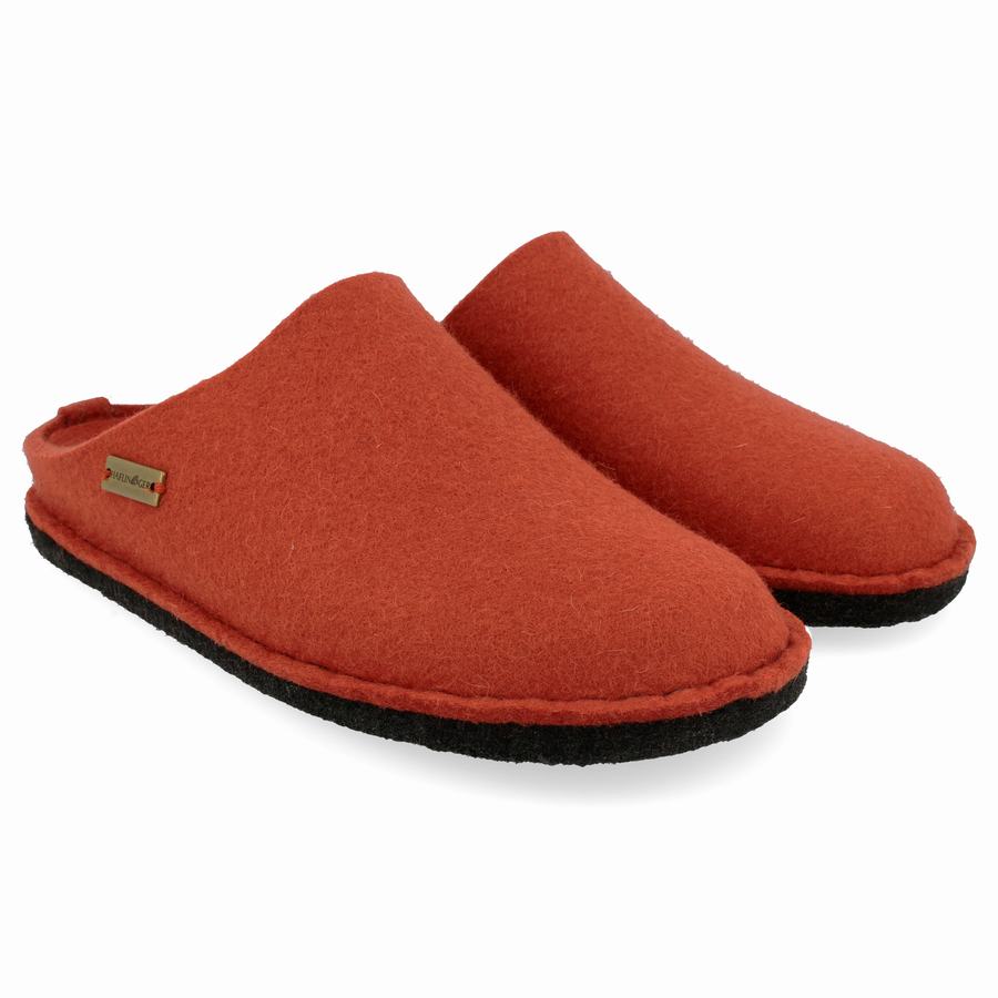 Haflinger Soft Novelty Tøfler Dame Oransje | CZM6962QD